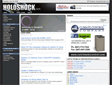 Tablet Screenshot of holoshock.com